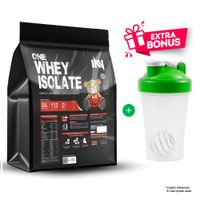 PROTEÍNA ISOLATADA ONE WHEY ISOLATE DE 3KG VAINILLA MÁS SHAKER