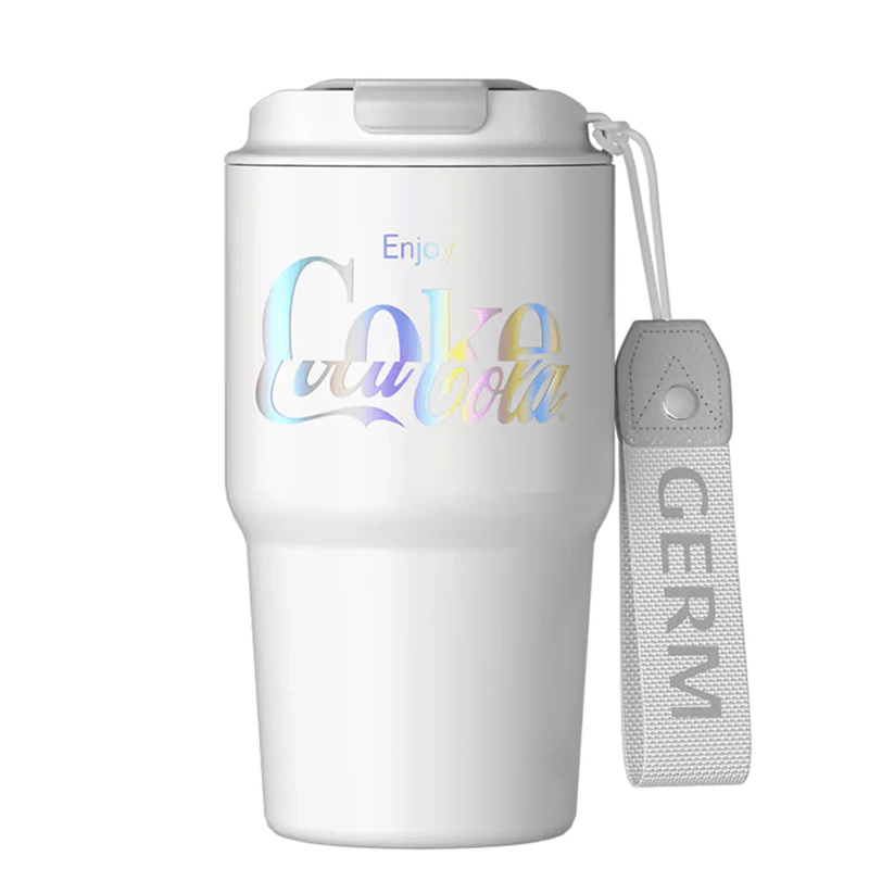 Vaso Mug Coca Cola Germ | Blanco Aurora | 590 ml - 19.9 Oz