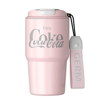 Vaso Mug Coca Cola Germ | Rosado Coral | 590 ml - 19.9 Oz