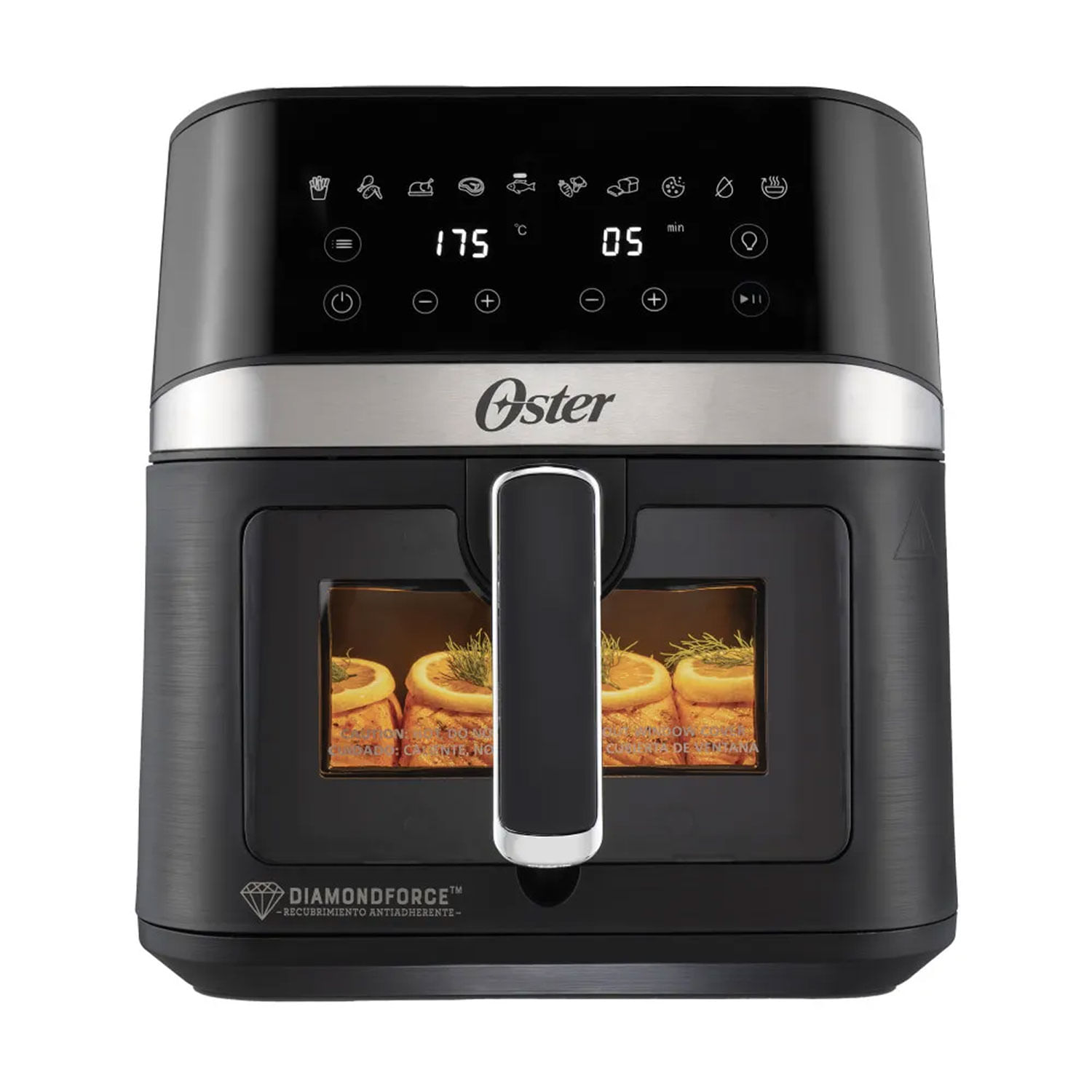 Freidora de Aire Digital Oster CKSTAF60WDDF con Recubrimiento DiamondForce 6L