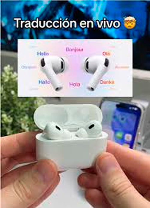 Airpods Pro 3era Generacion Traductor Idiomas (alternativo)