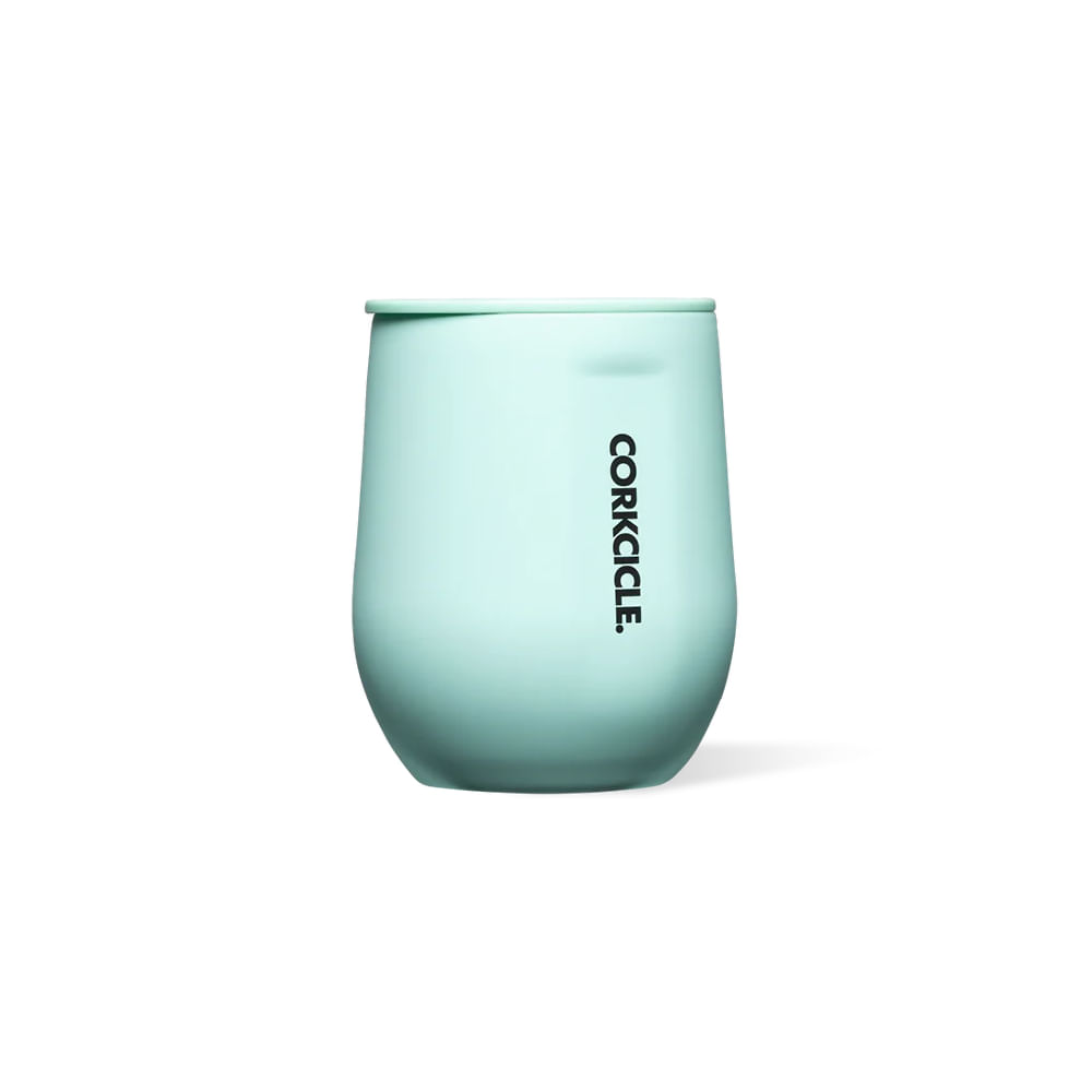 Vaso Térmico Corkcicle Stemless Soaked Teal 355 ml