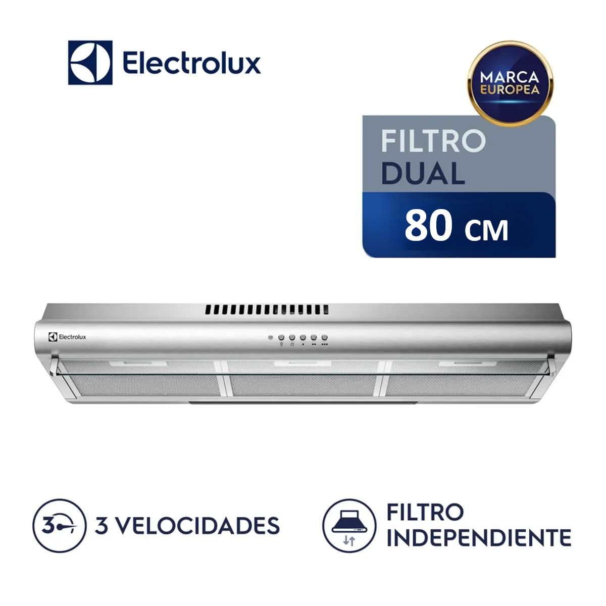 Campana Extractora EJSE302TBJS 3 velocidades