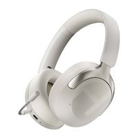 Audífonos Bluetooth 6.0 Haylou S40 Blanco ANC -50dB Hi-Res 90h