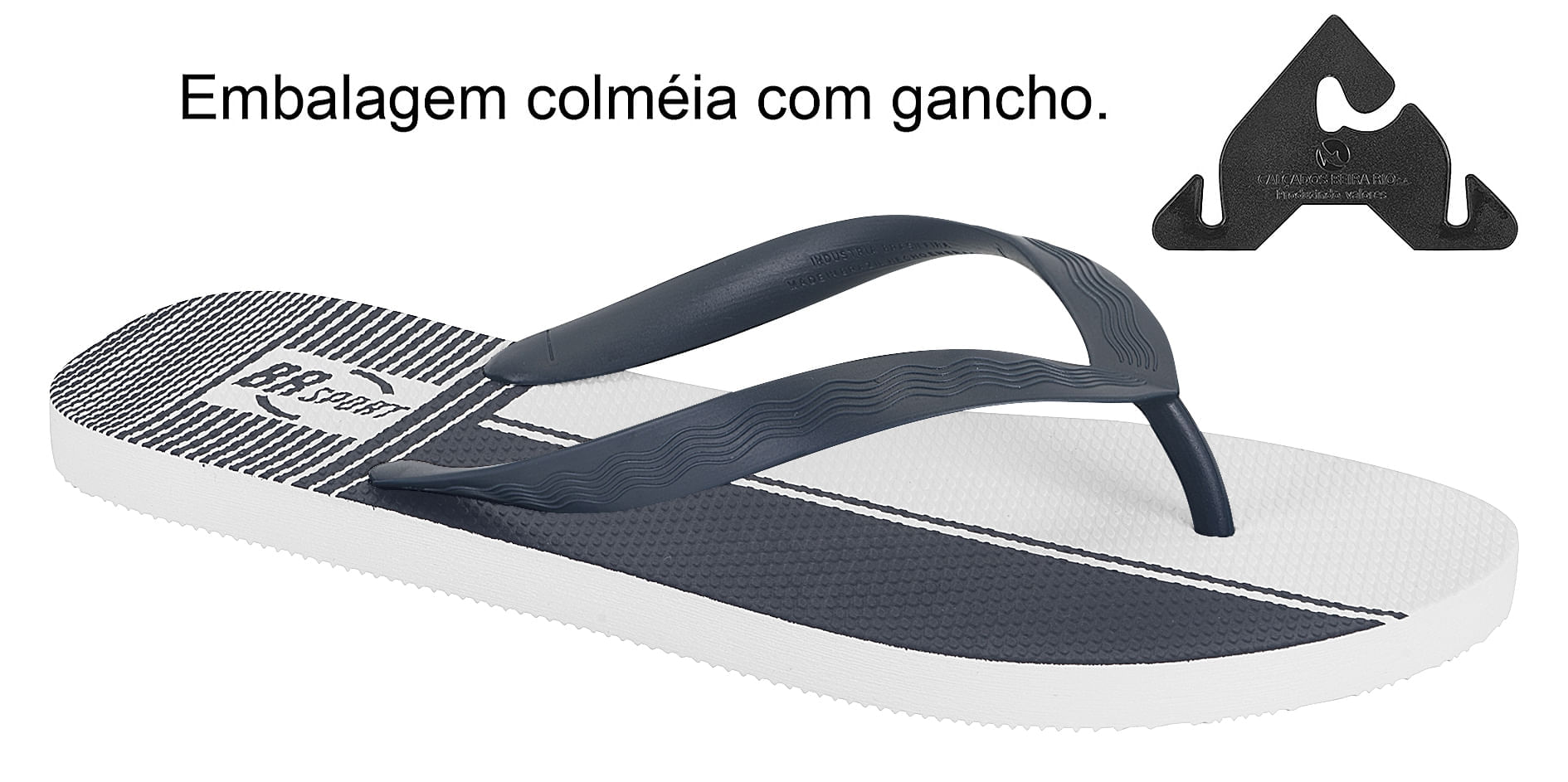 SANDALIAS HOMBRE BR SPORT AZUL 2293.201.29129