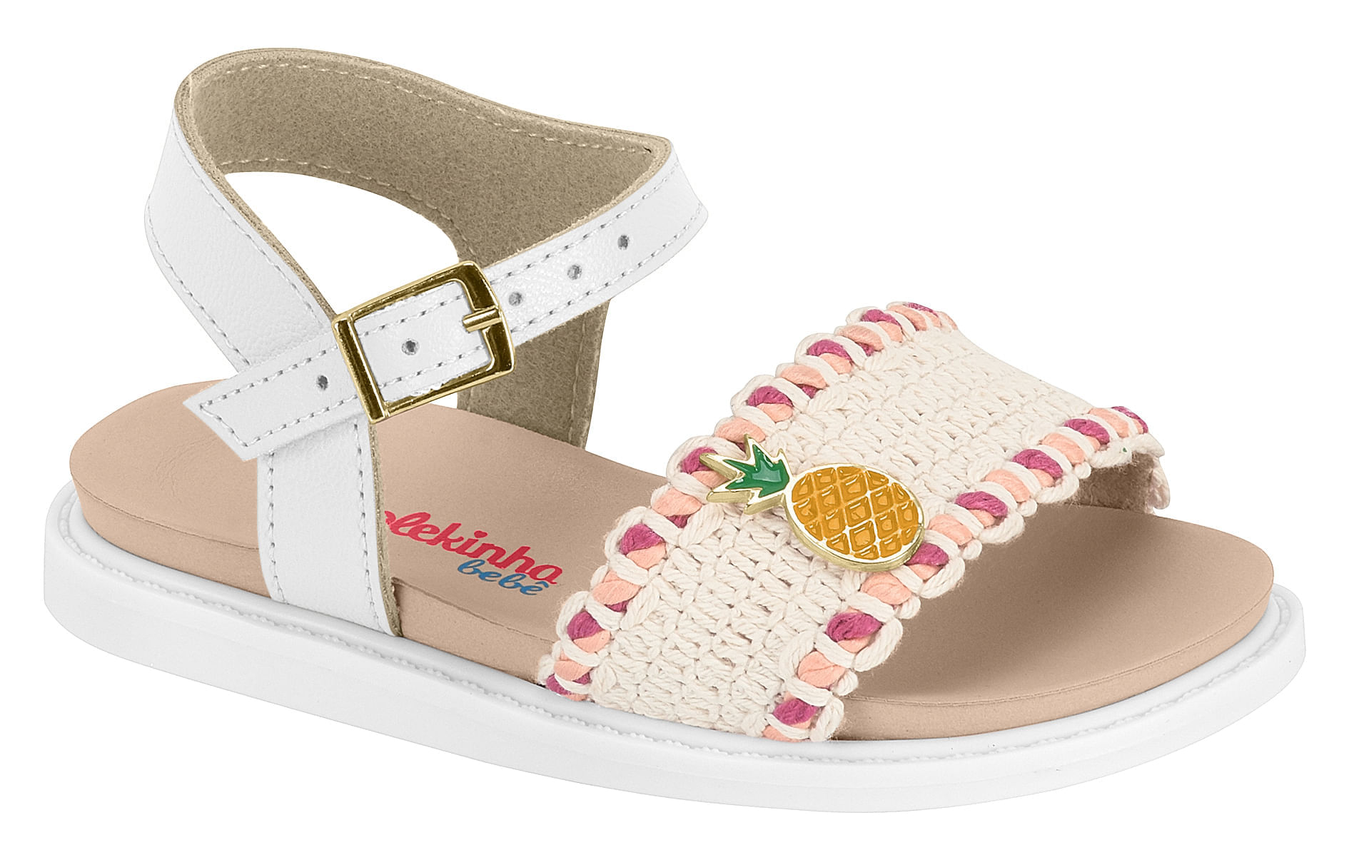 SANDALIAS NIÑA MOLEKINHA BLANCO 2714.240.30984