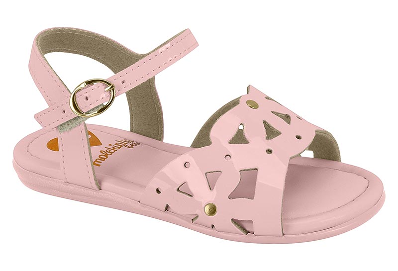SANDALIAS NIÑA MOLEKINHA ROSADO 2114.288.13488