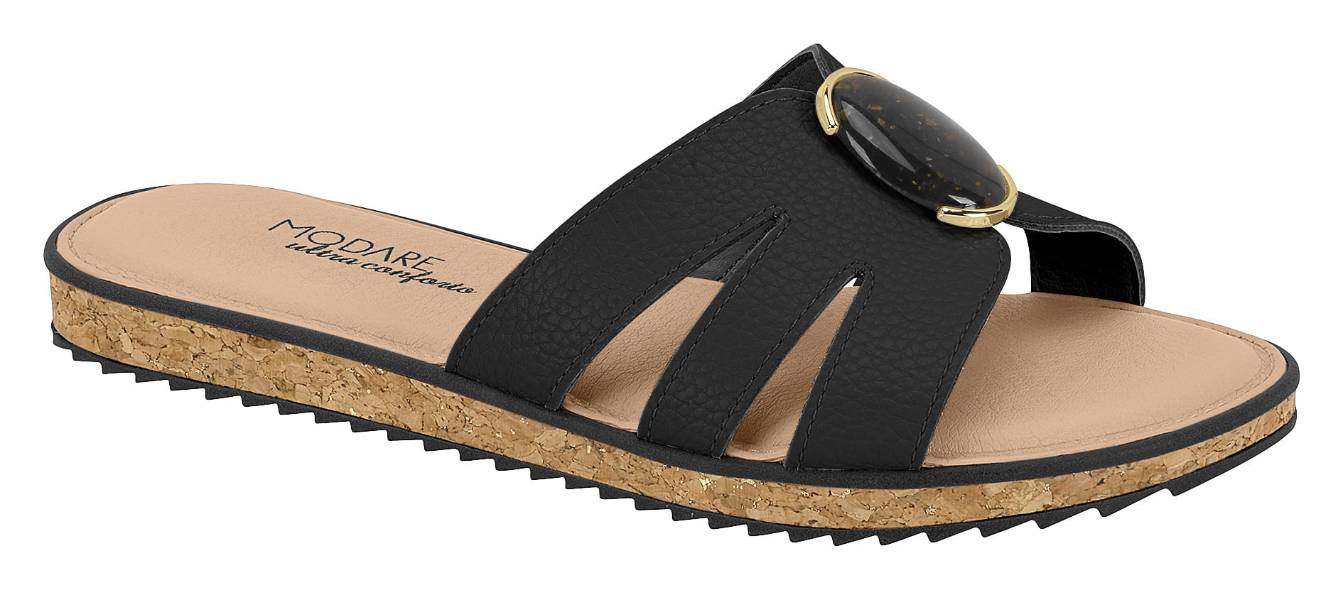 SANDALIAS FLATS MODARE NEGRO 7141.153.30349