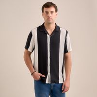 Camisa Hombre Amc Viscosa Lines