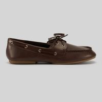 Zapatos De Vestir Mujer Malabar Mocc Marron