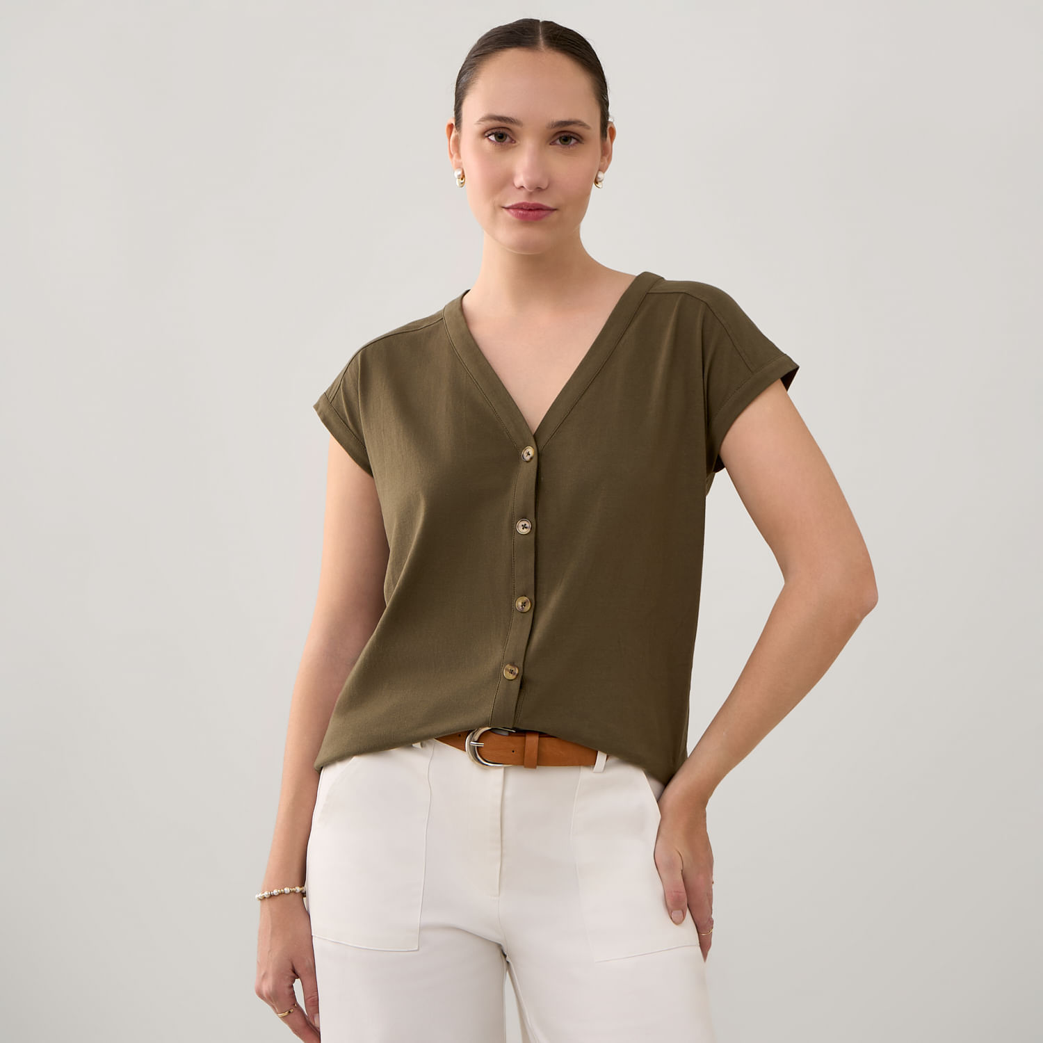 Polo Mujer Madison Marmol
