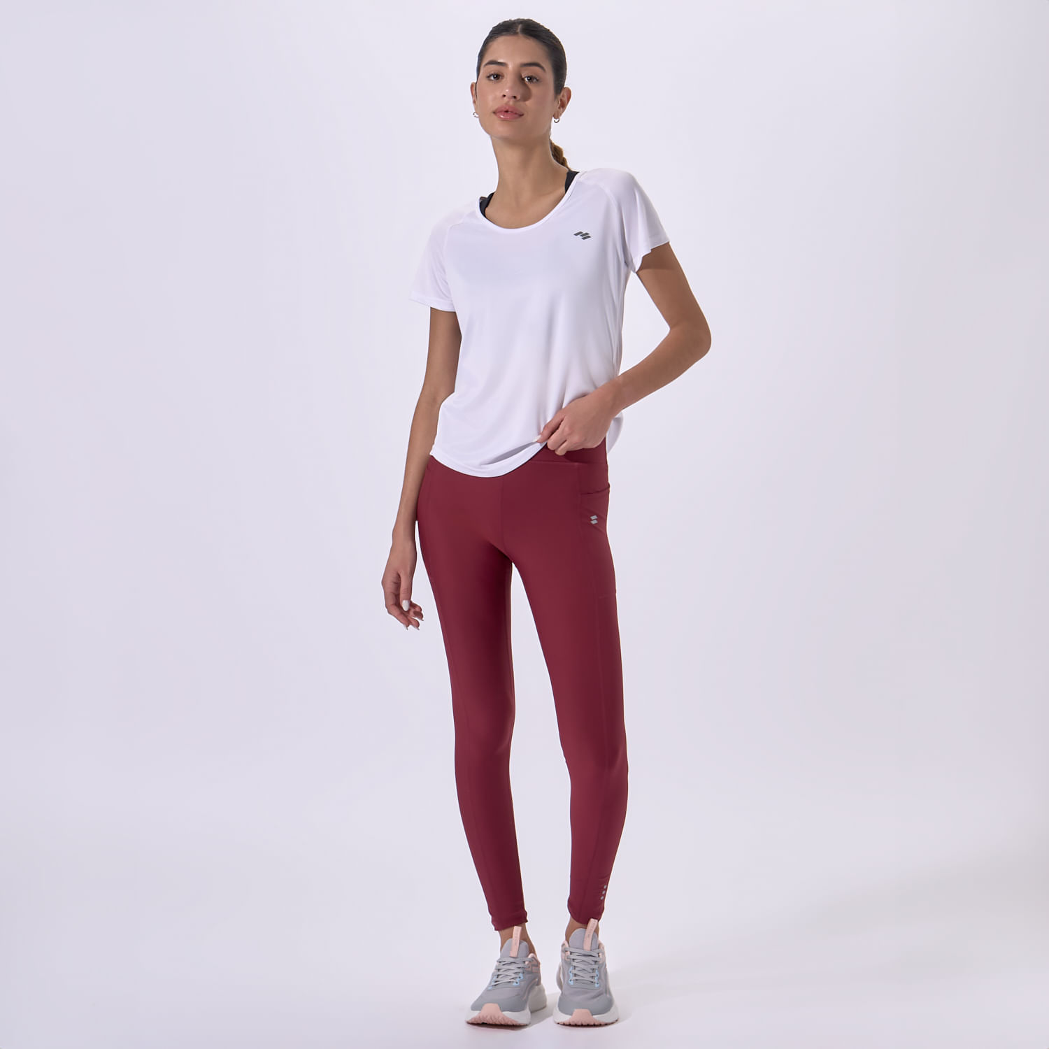 Malla Deportiva Podium Mujer Solid