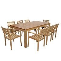 COMEDOR DE TERRAZA STACY 8 SILLAS - FALOTIH 3M