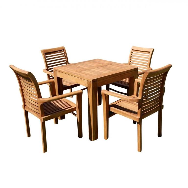 COMEDOR DE TERRAZA CIRILO 4 SILLAS - FALOTIH 3M