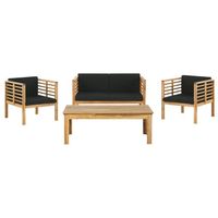 MUEBLES DE TERRAZA ACACIA 2 1 1 CUERPOS - FALOTIH 3M