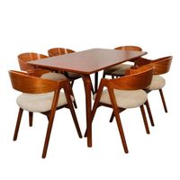 COMEDOR LIBERTY 6 SILLAS - FALOTIH 3M