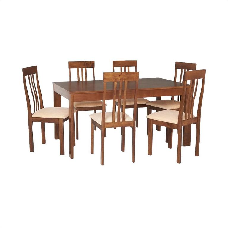 COMEDOR JUSTIN 6 SILLAS - FALOTIH 3M
