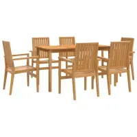 COMEDOR DE TERRAZA EDEN 6 SILLAS - FALOTIH 3M