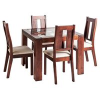 COMEDOR MEDALLA 4 SILLAS - FALOTIH 3M