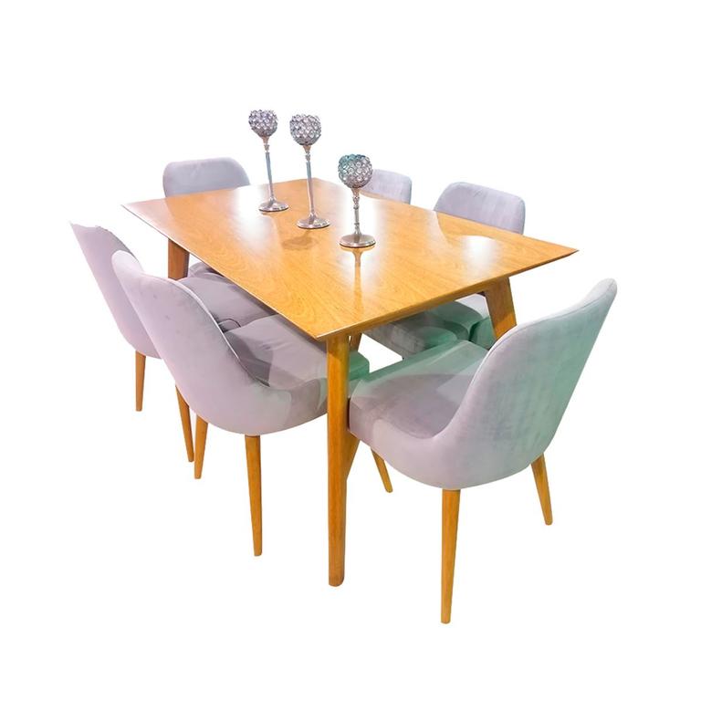 COMEDOR YANGALI 6 SILLAS - FALOTIH 3M