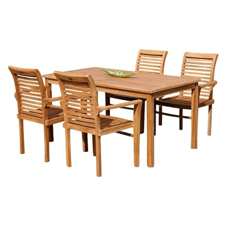 COMEDOR DE TERRAZA KELYN 4 SILLAS - FALOTIH 3M