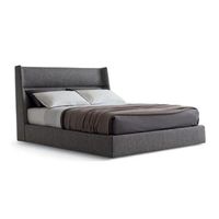 CAMA TAPIZADA TUPAC KING - FALOTIH 3M