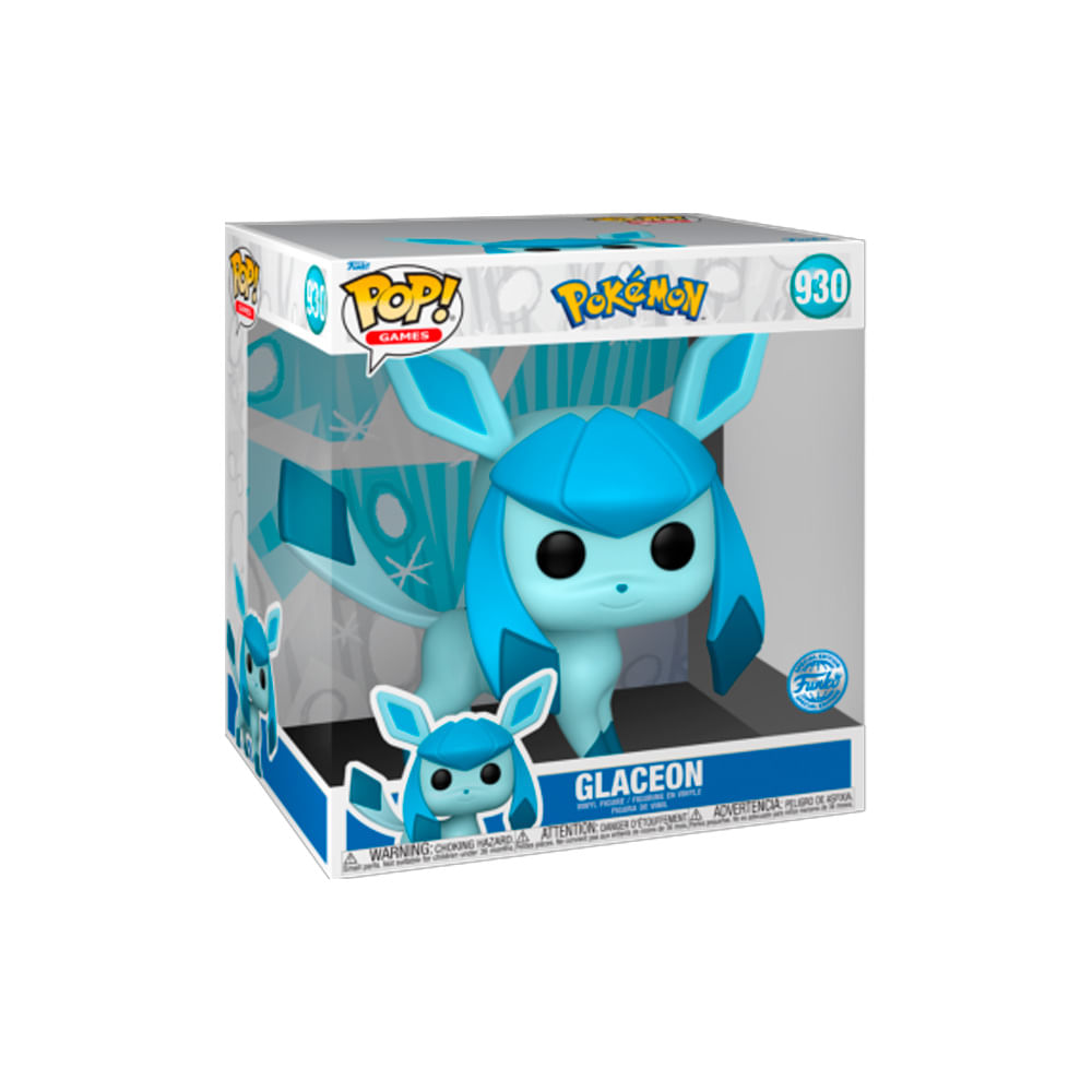 Pokemon Funko Pop Jumbo Sized Glaceon Exclusivo