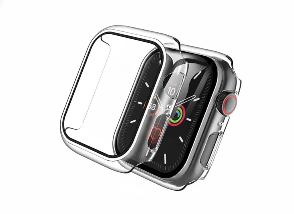 Case + mica para watch de 45mm Transparente
