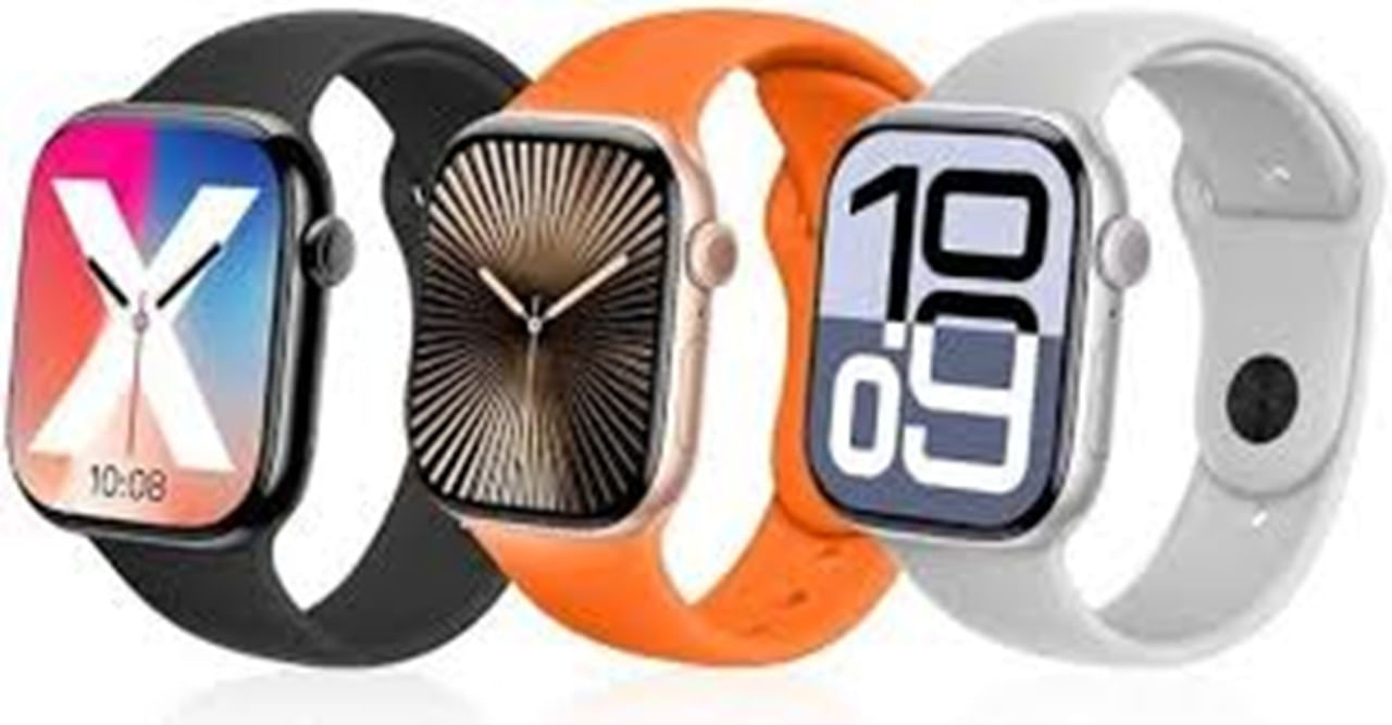 Smartwatch KW53 MAX (Audifono Con 7 correas) Plata