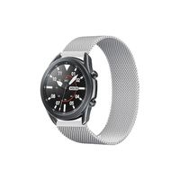Correa milanese metal imantado Samsung / Huawei de 22mm Plata