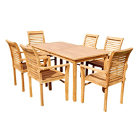 COMEDOR DE TERRAZA KENOBI 6 SILLAS - FALOTIH 3M