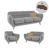 SALA VALENTINO 3 2 1 + FORROS - FALOTIH 3M