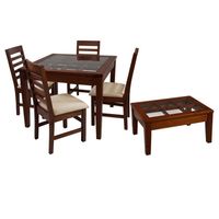 COMEDOR ZAFIRO 4 SILLAS + MESITA - FALOTIH 3M