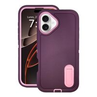 CASE COMPATIBLE CON IPHONE 16 ADVENTURER HEAVY DUTY PURPLE-PINK