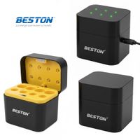 Cargador inteligente de pilas baterías recargables 4 puestos AA 4 puestos AAA M7037