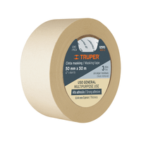 Cinta Masking Tape De 2"" X 50 M Truper MSK-2