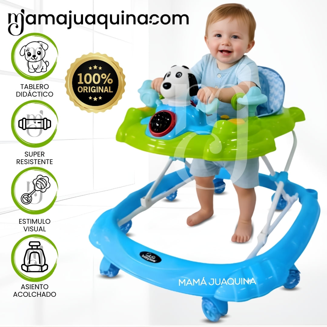 Andador Musical Plegable «SNOOPY NEW» Edición Limitada Verde