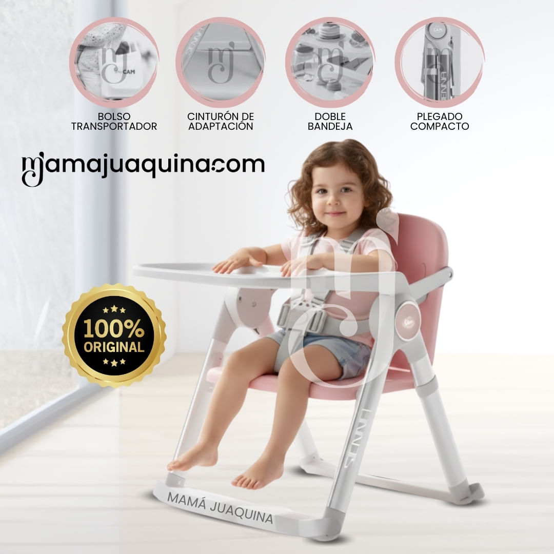 Silla Portatil Plegable «SIENNA» Edición Limitada Rosa