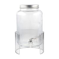 Dispensador de líquidos Apanelado 7.74 litros + Soporte Orange