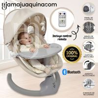 Mecedora Eléctrica para Bebés «STAR NEW» Beige