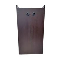Zapatera de melamine Organizador de zapatos en Marron | Viene Armado