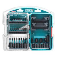 Set Puntas para atornillador de Impacto 33 piezas Total TACSDL63306
