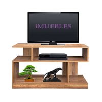 Mueble TV Centro Entretenimiento Rack TV 120 Caramelo