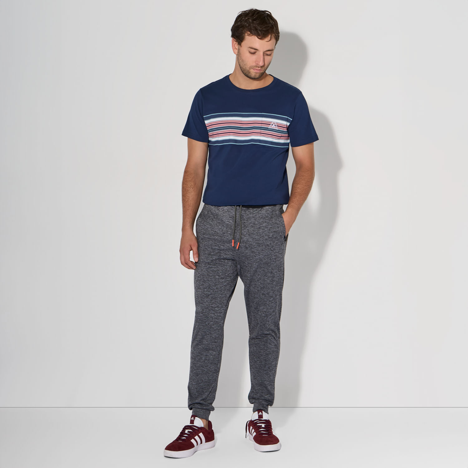 Pantalon Jogger Hombre Aereal Techlogo