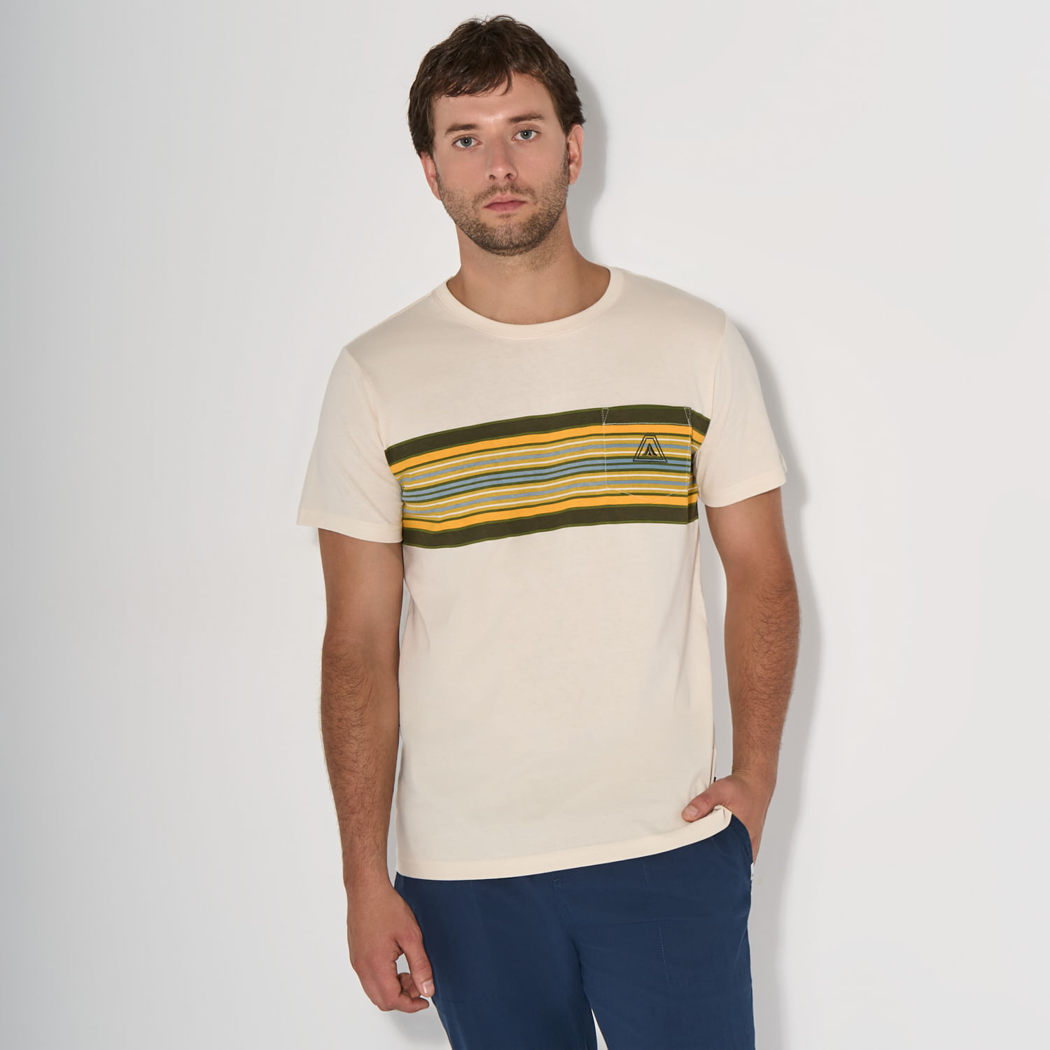 Polo Hombre Aereal Blocklines