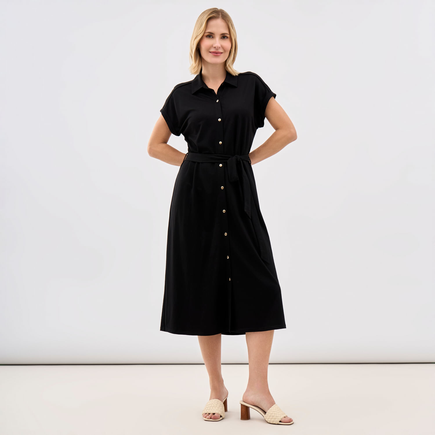 Vestido Mujer Zafin Piping