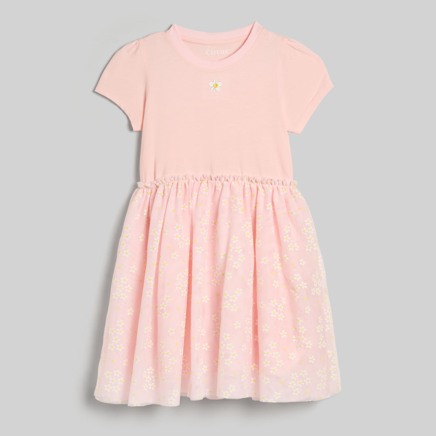 Vestido Para Niña Circus Tutu Flores