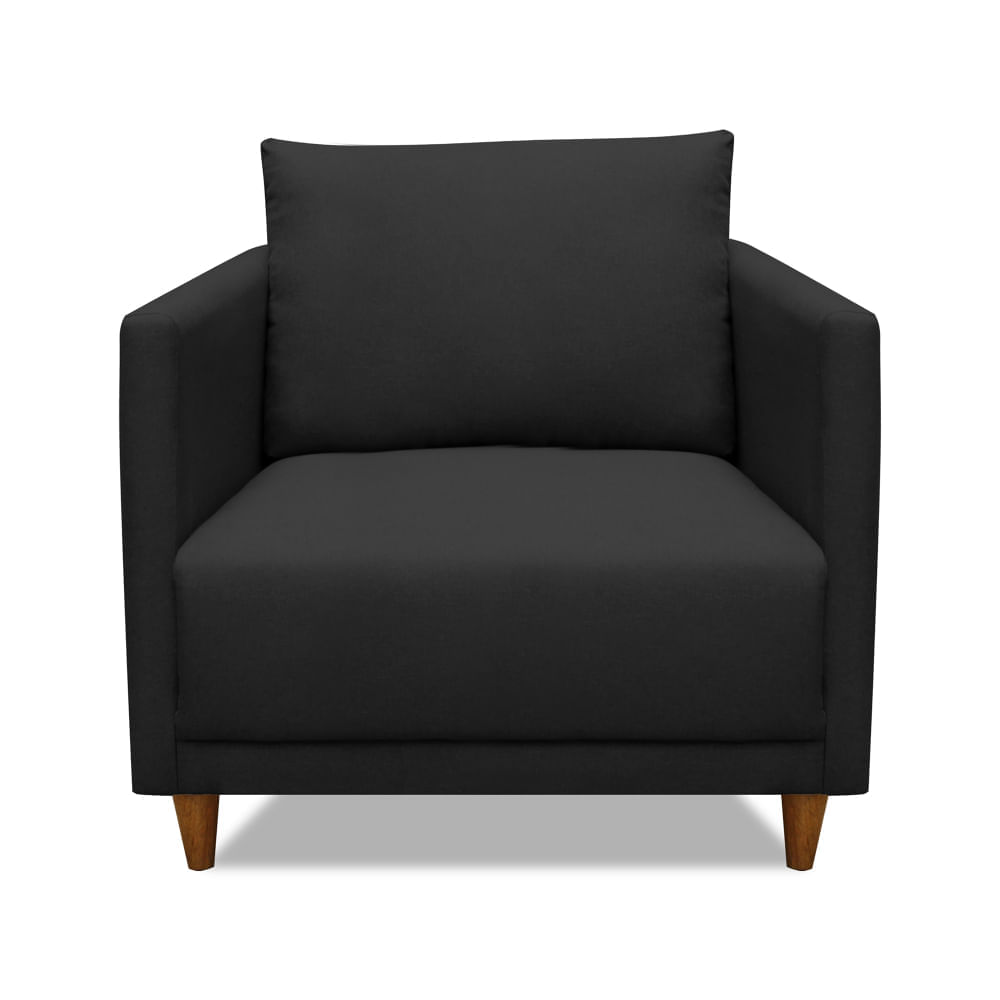 Sillon Casabella Tarragona 1 Cuerpo Negro