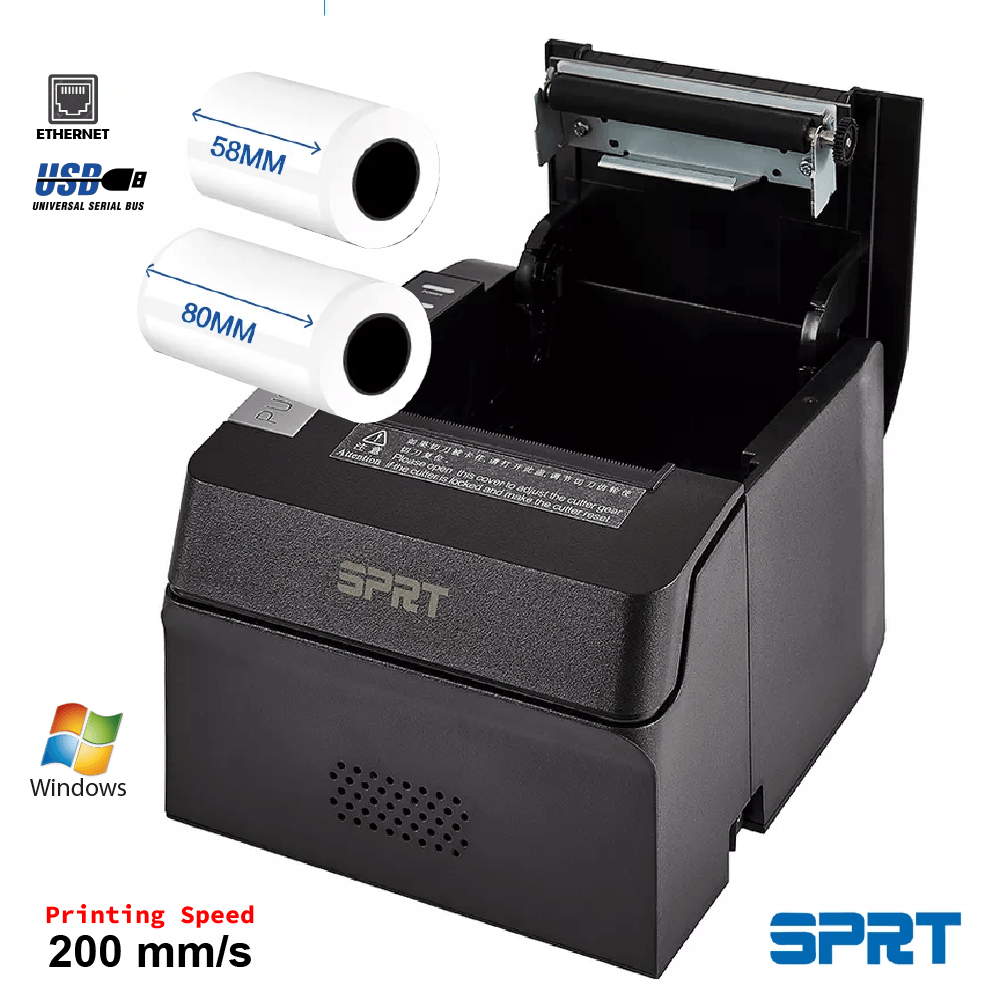 Impresora Termica Ticket 80mm USB y Ethernet SPRT POS891