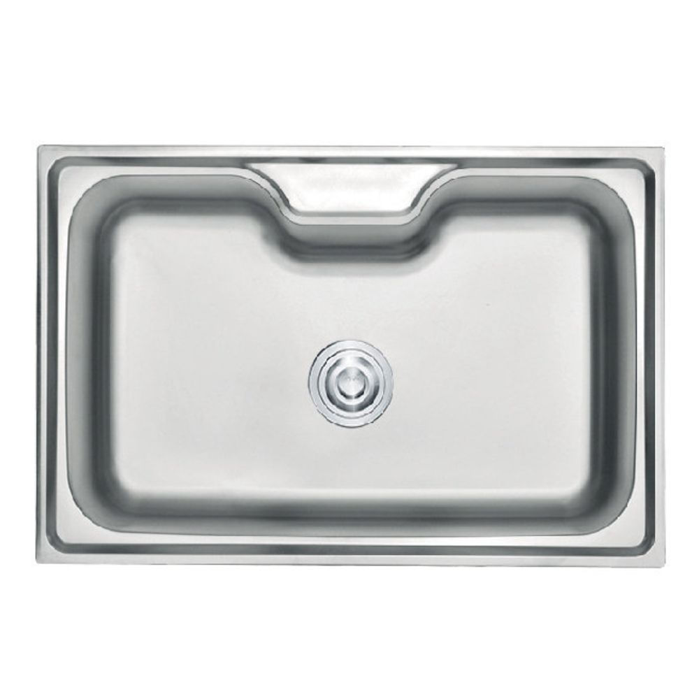LAVADERO DE COCINA 1 POZA 60 CM X 45 CM ACERO INOXIDABLE